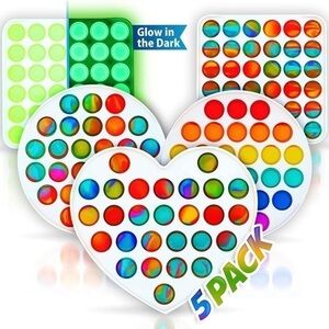 🎉POP Fidgets Sensory Toys 5pk NEW!